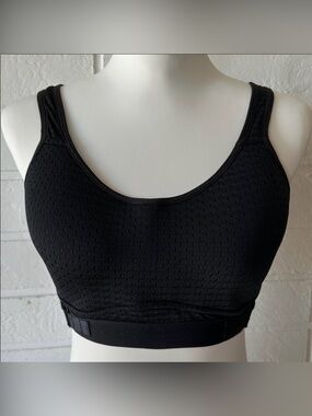 Layer8 Athletic Women’s Black Medium Support Sports Bra Size L